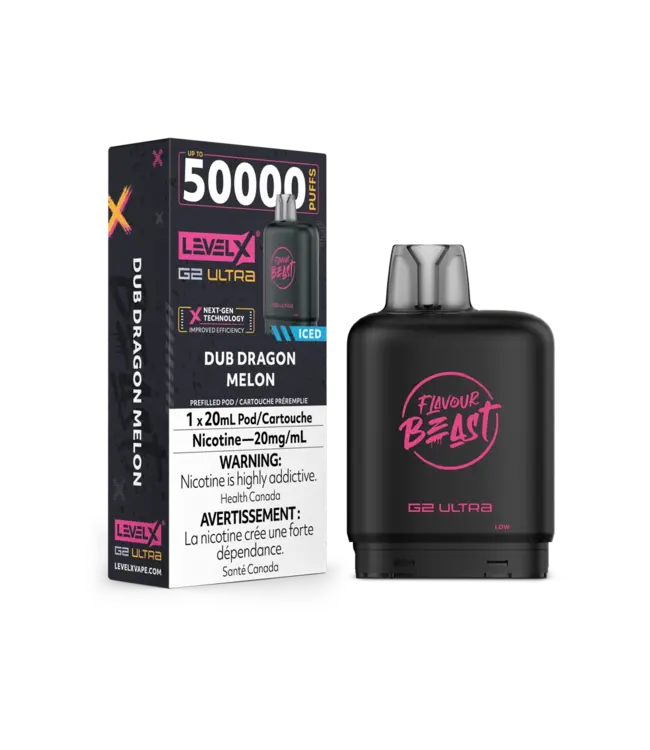 Level X Level X Flavour Beast G2 Ultra Pod 20ml Disposable