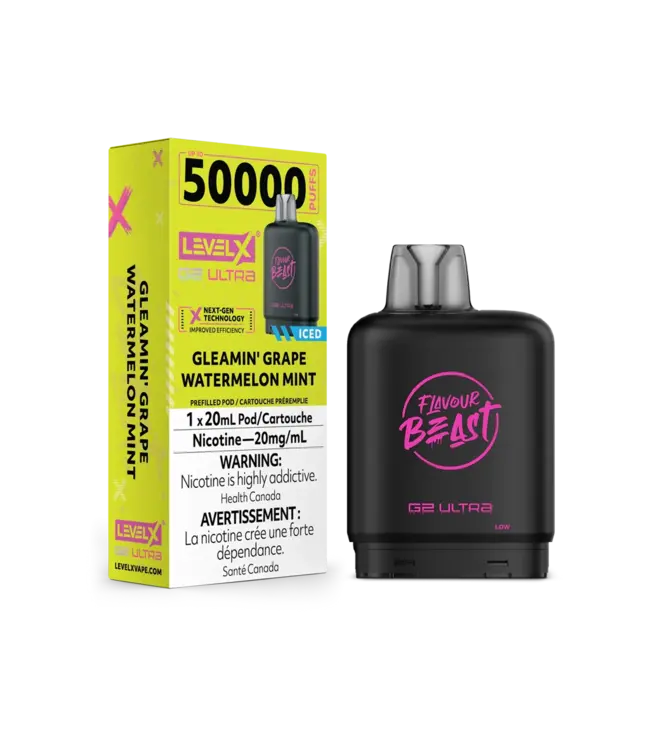 Level X Level X Flavour Beast G2 Ultra Pod 20ml Disposable