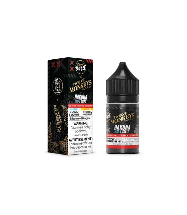 Flavour Beast x 12 Monkeys Nic Salt