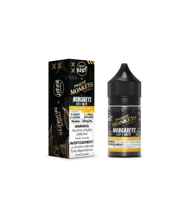 Flavour Beast x 12 Monkeys Nic Salt