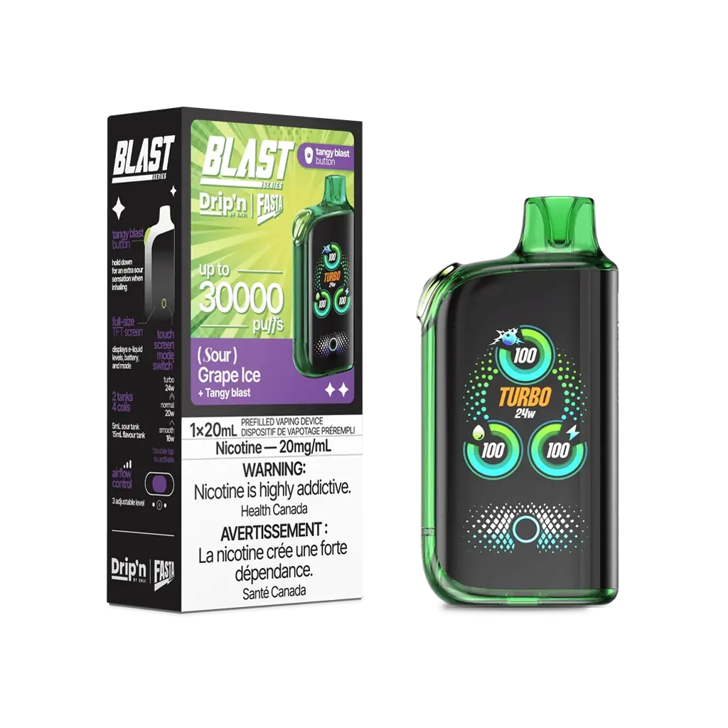 [FED] Drip'n by Envi Fasta Blast 30K Sour Series Disposable