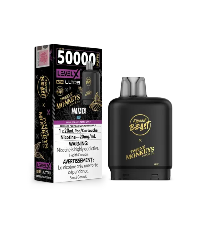 Level X Level X Flavour Beast G2 Ultra Pod 20ml Disposable