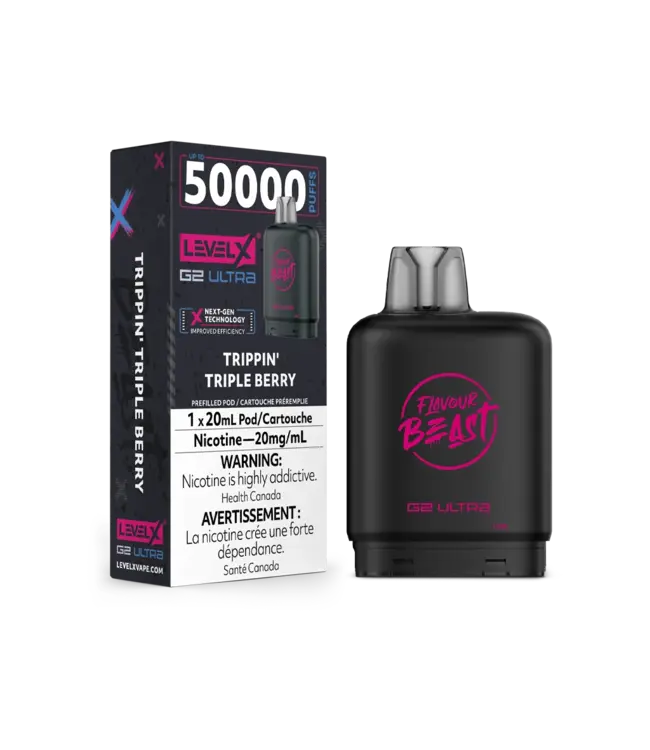 Level X Level X Flavour Beast G2 Ultra Pod 20ml Disposable