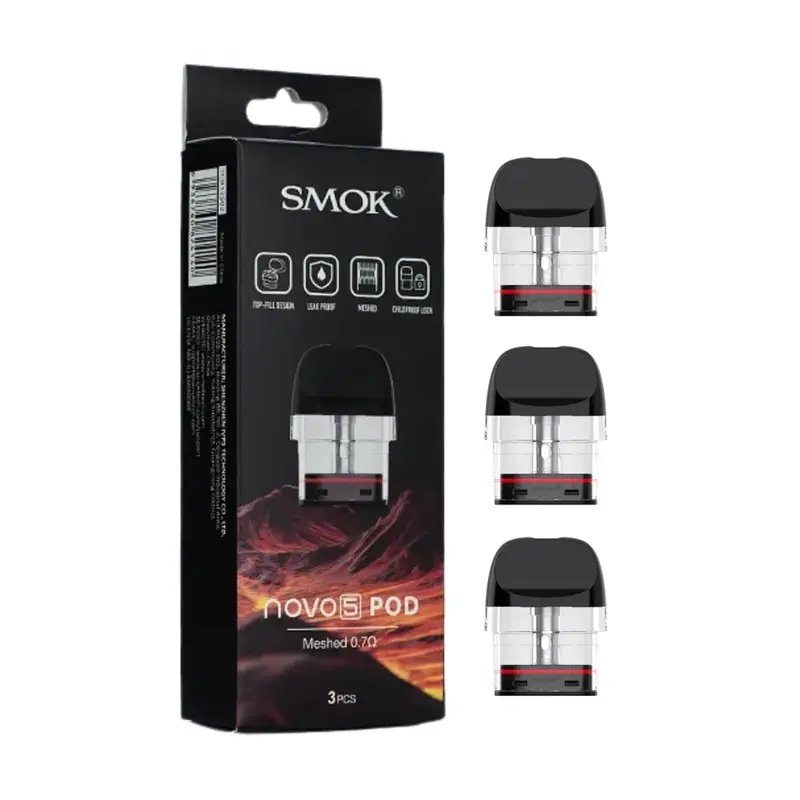 Smok Smok Novo 5 Replacement Pod  0.7MTL Mesh 3pk