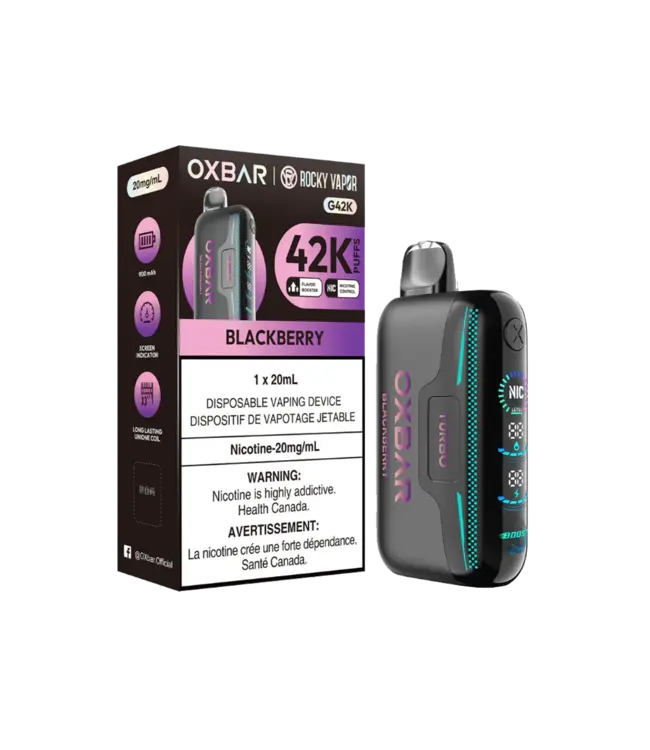 Oxbar Rocky Vapor Oxbar G42K Disposable