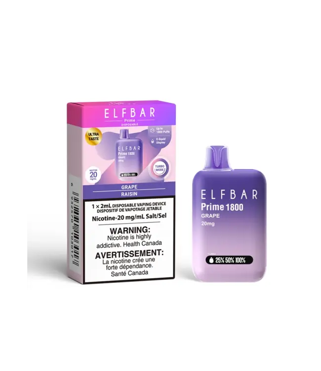 Elf Bar ELF Bar Prime 1800 Disposable