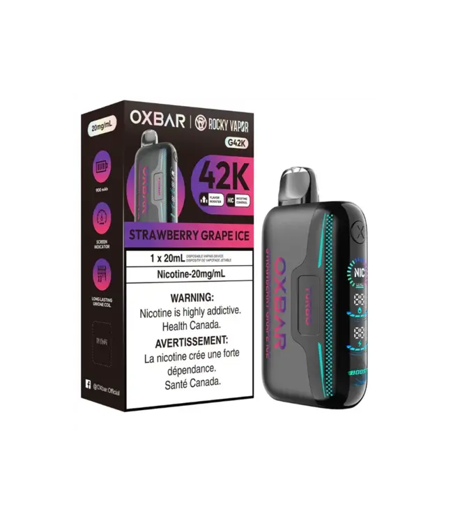 Oxbar Rocky Vapor Oxbar G42K Disposable
