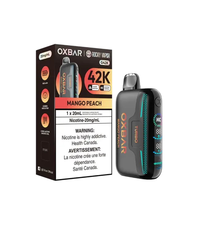 Oxbar Rocky Vapor Oxbar G42K Disposable