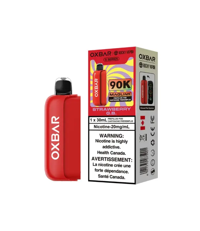 Oxbar Rocky Vapor Oxbar Maglink Prefilled Pods