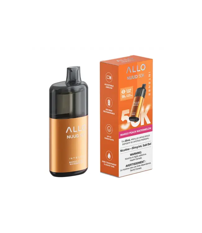 Allo Allo Intense Nuud 50K Disposable
