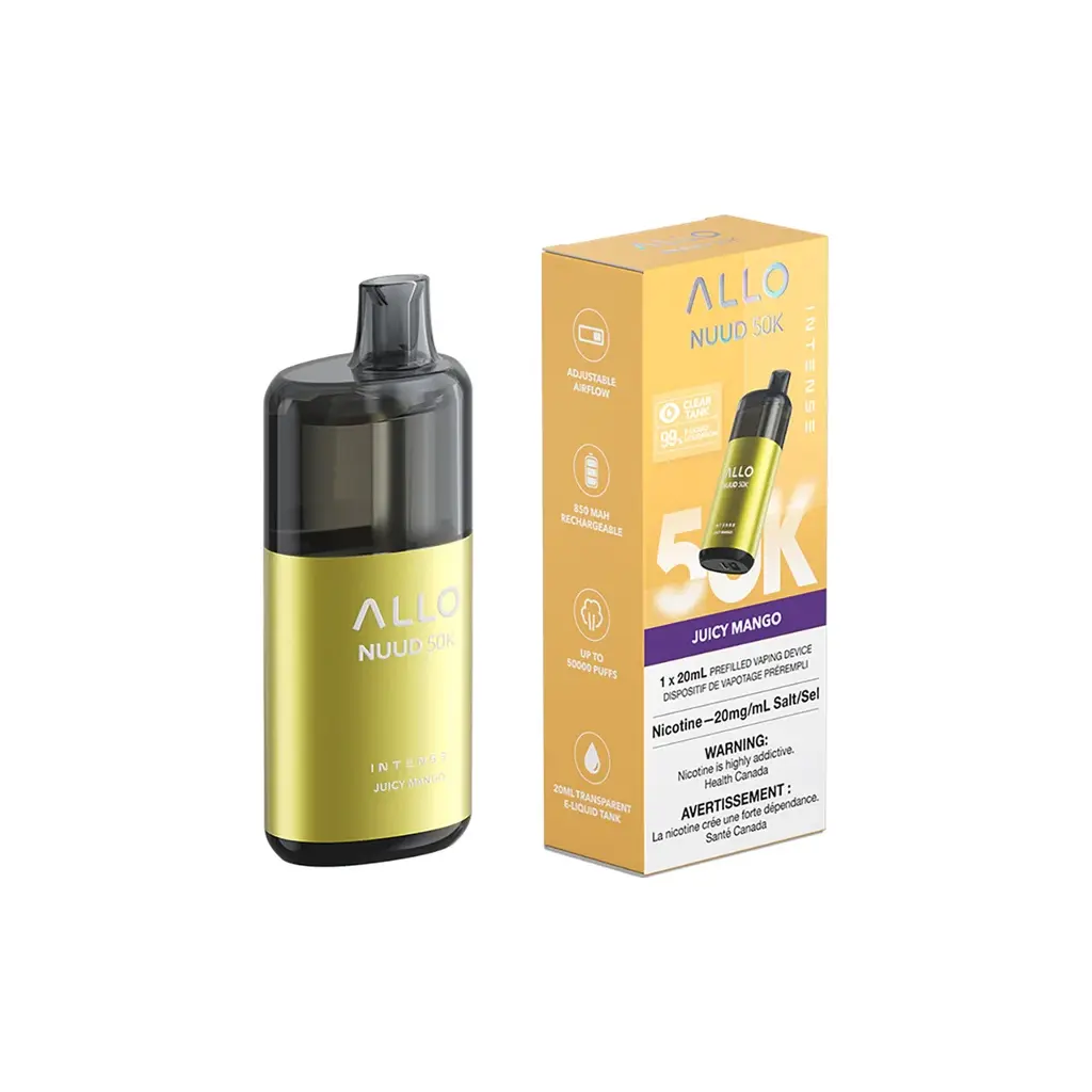 Allo Allo Intense Nuud 50K Disposable
