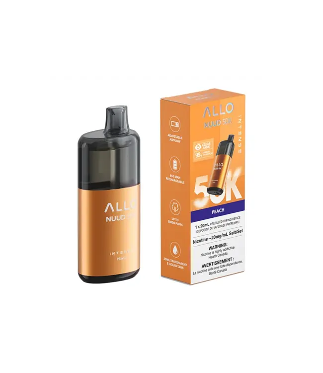 Allo Allo Intense Nuud 50K Disposable