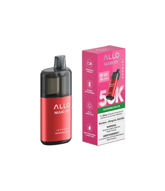 Allo Allo Intense Nuud 50K Disposable
