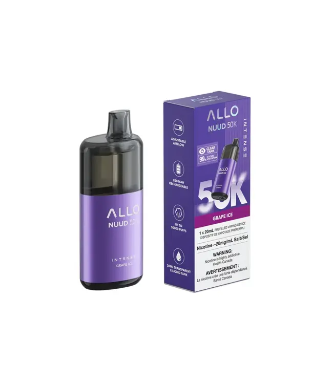 Allo Allo Intense Nuud 50K Disposable