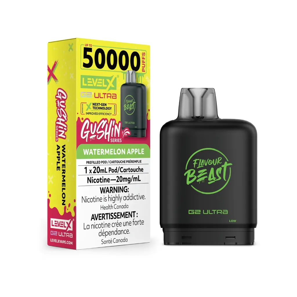 Level X Level X Flavour Beast Gushin G2 Ultra Pod 20ml Disposable