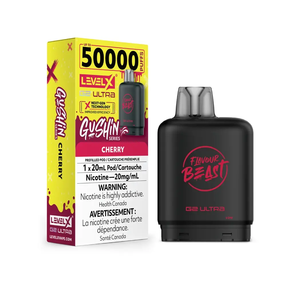 Level X Level X Flavour Beast Gushin G2 Ultra Pod 20ml Disposable