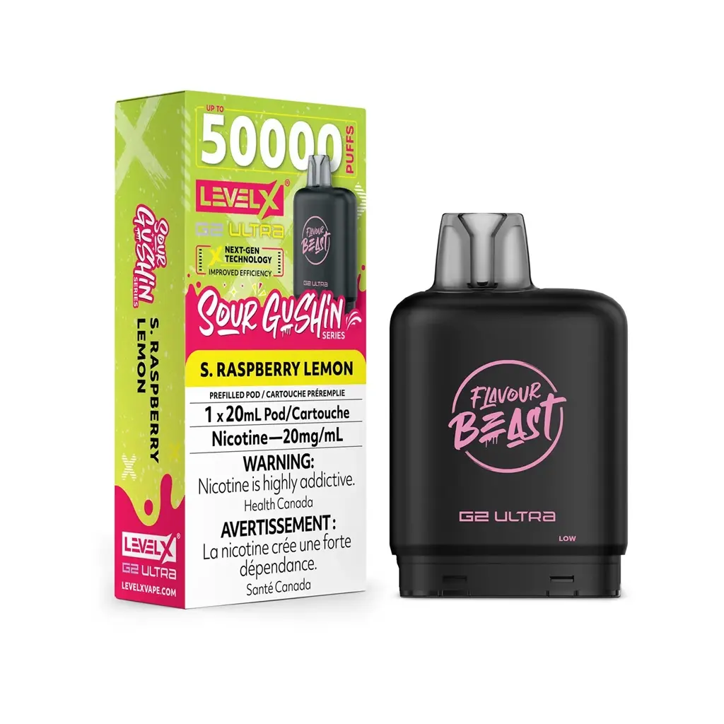 Level X Level X Flavour Beast Gushin G2 Ultra Pod 20ml Disposable