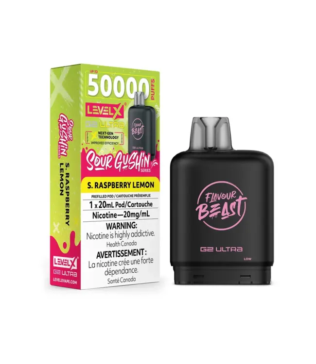 Level X Level X Flavour Beast Gushin G2 Ultra Pod 20ml Disposable