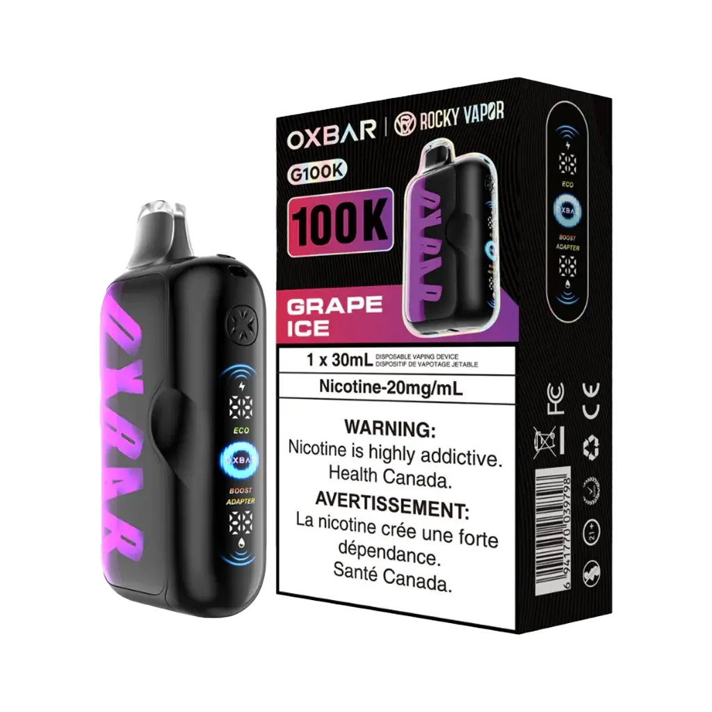 Oxbar Rocky Vapor Oxbar G100K Disposable