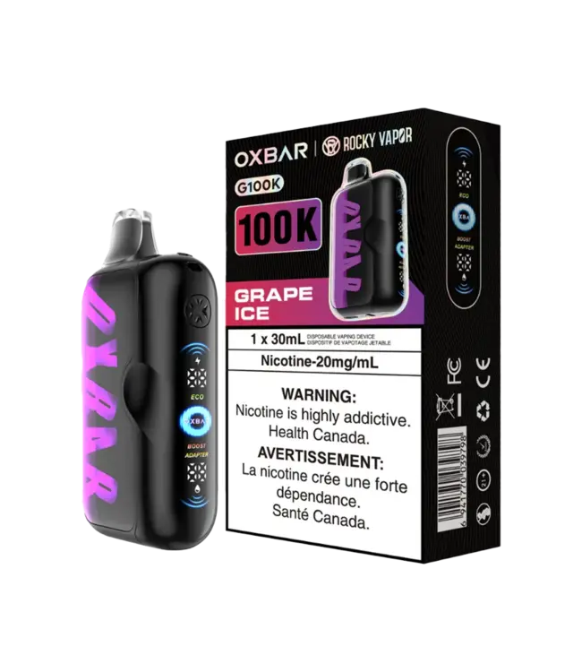 Oxbar Rocky Vapor Oxbar G100K Disposable