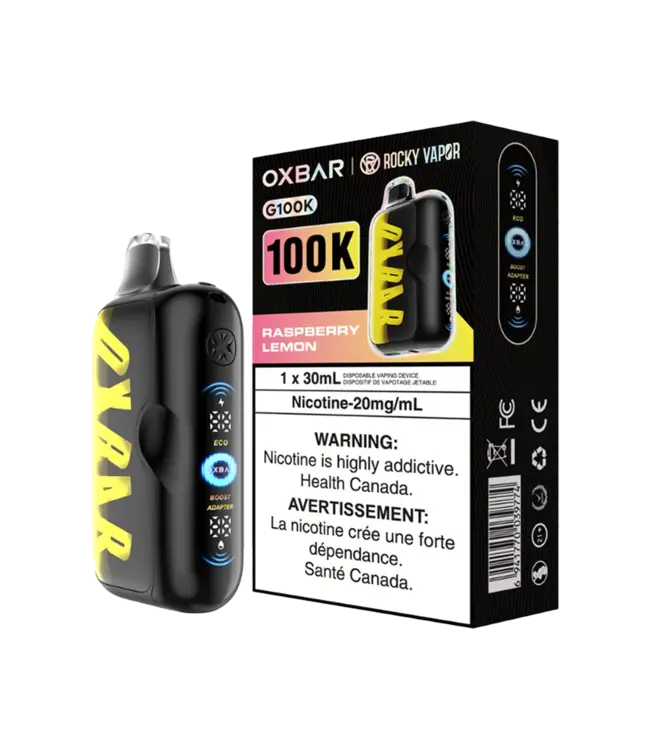 Oxbar Rocky Vapor Oxbar G100K Disposable