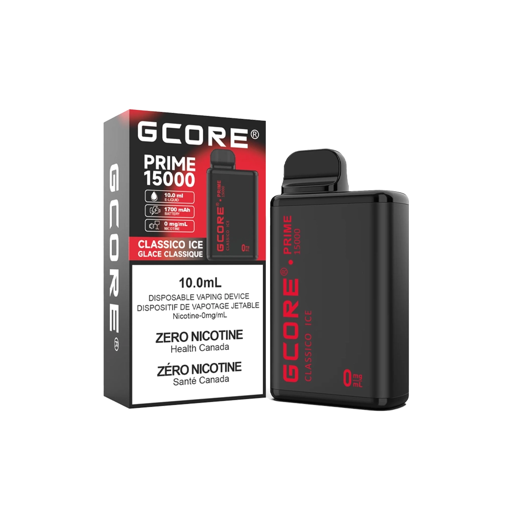 Gcore Prime 15K 0-Nic Disposable - FreeStyle Vapes