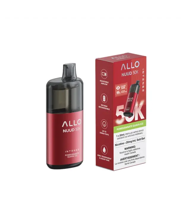 Allo Allo Intense Nuud 50K Disposable