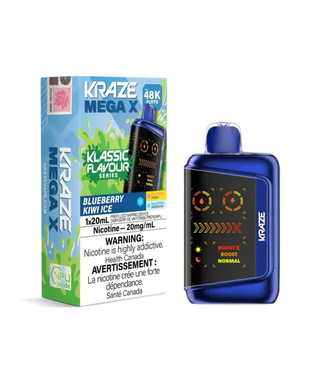 Kraze Mega X Classic Disposable