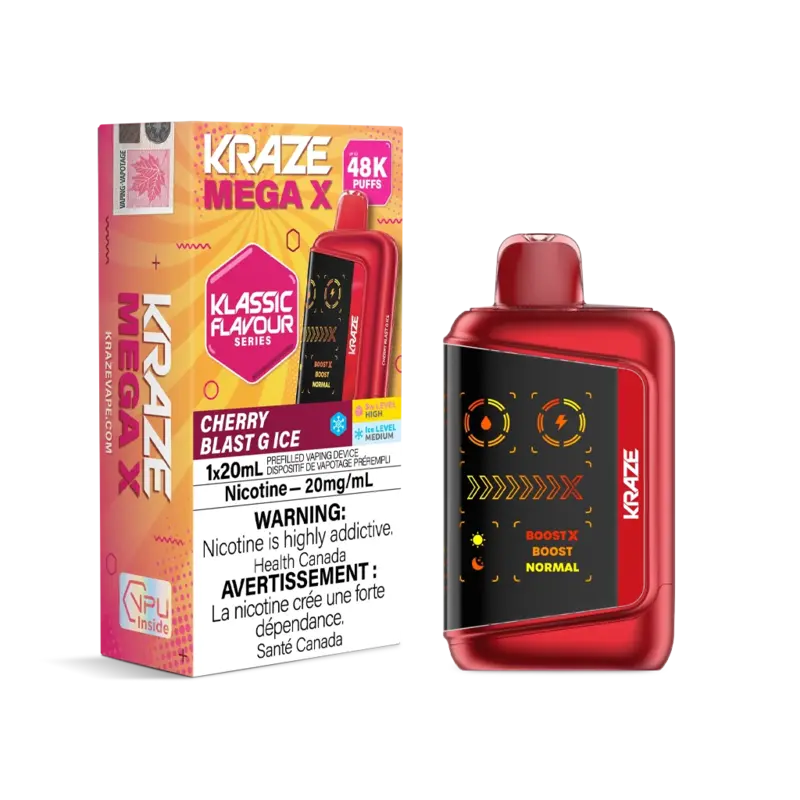 Kraze Mega X Classic Disposable