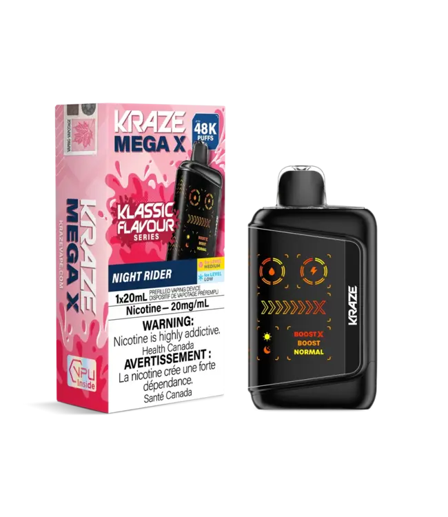Kraze Mega X Classic Disposable