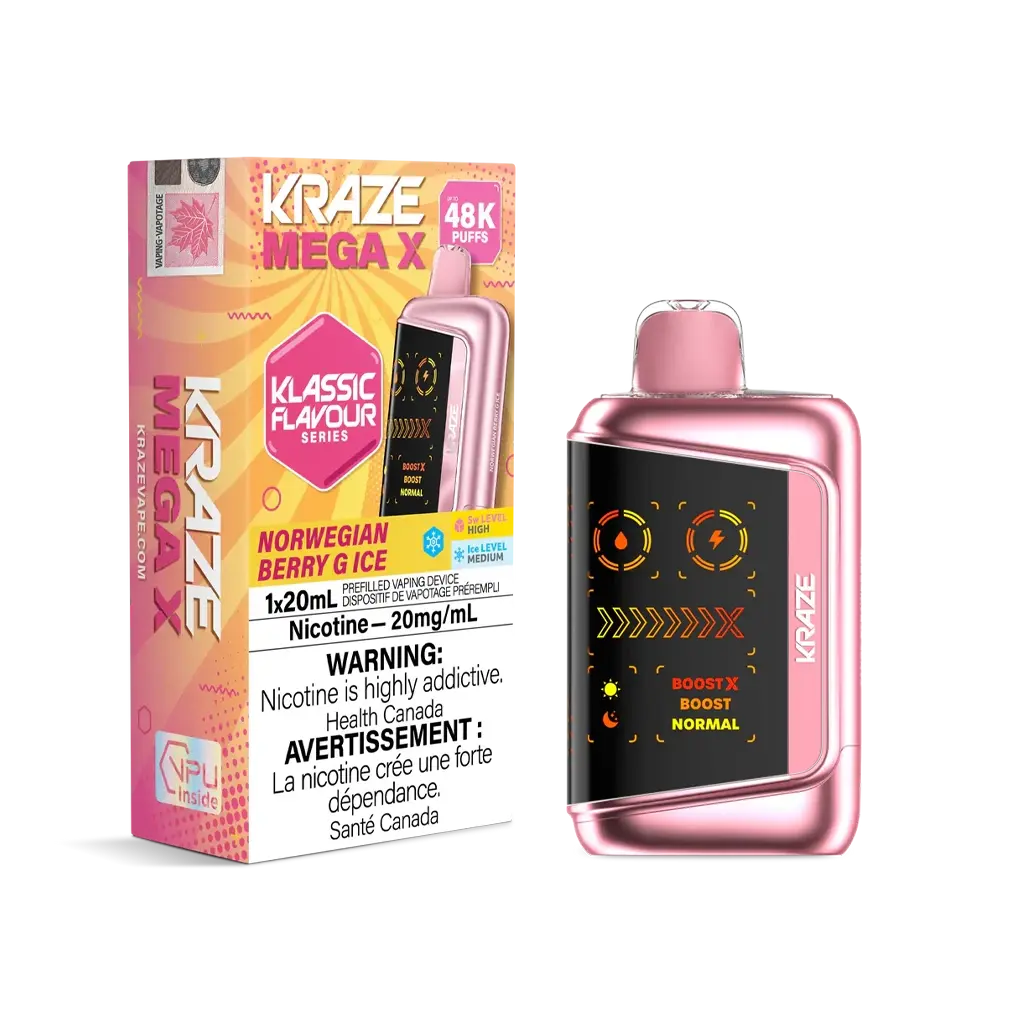 Kraze Mega X Classic Disposable