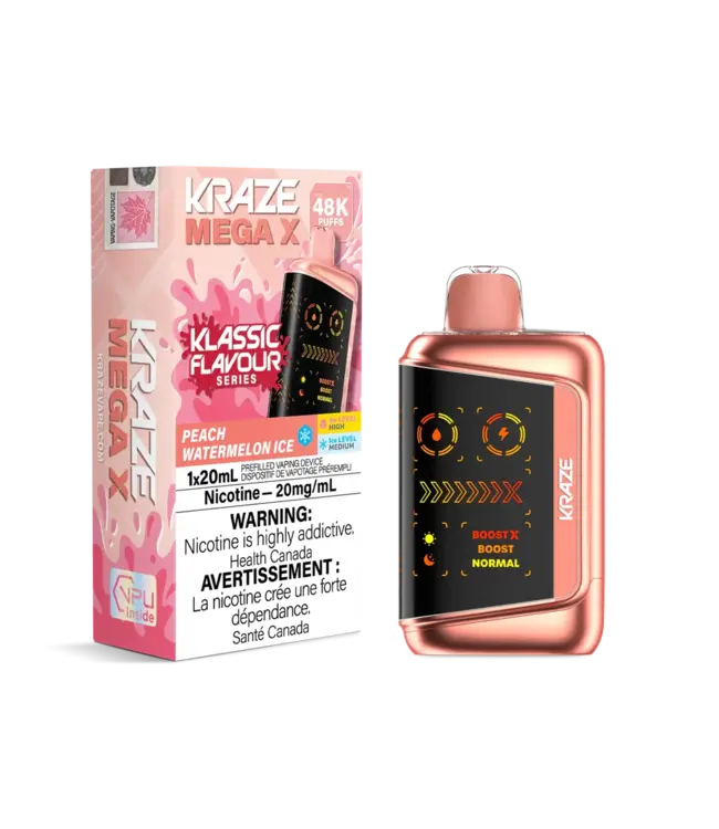 Kraze Mega X Classic Disposable