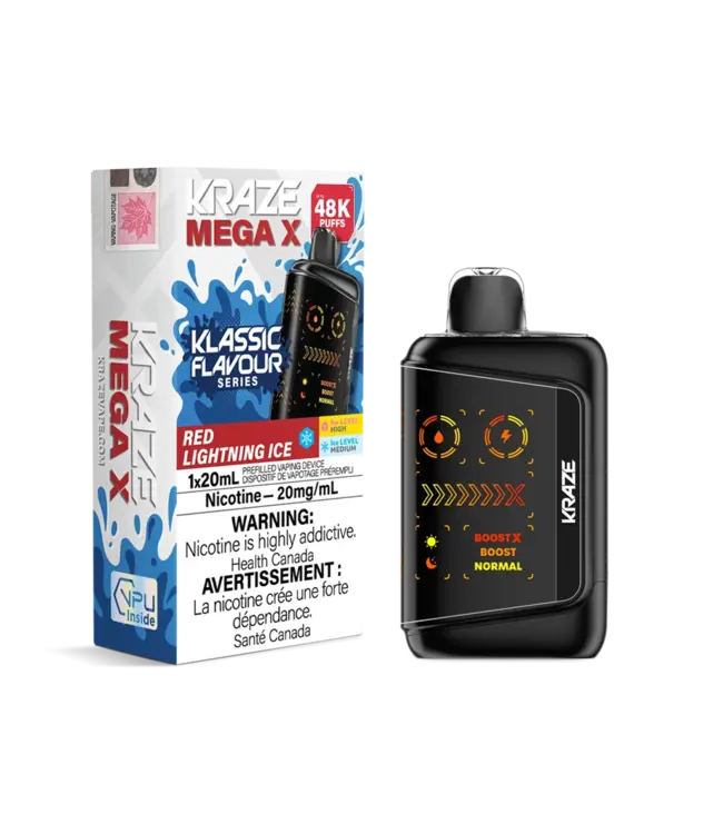 Kraze Mega X Classic Disposable