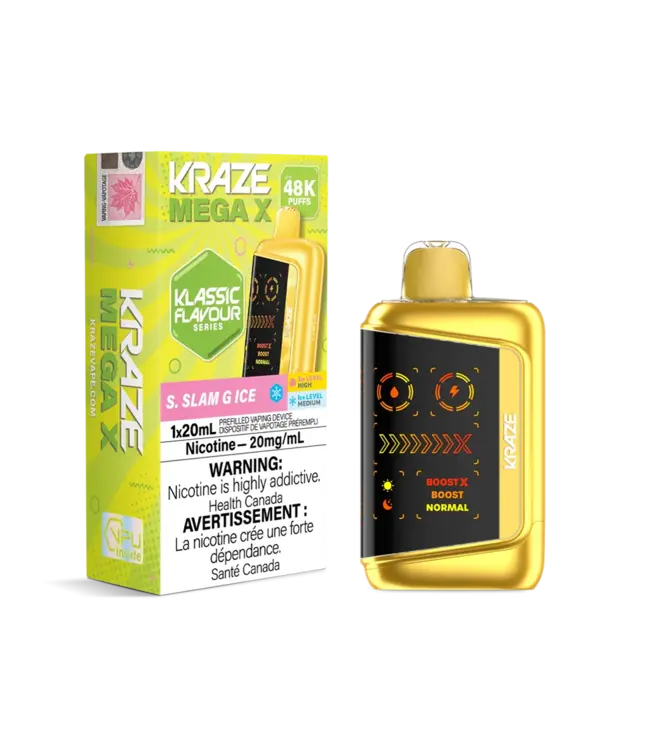 Kraze Mega X Classic Disposable