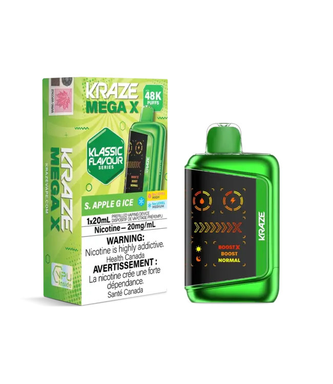 Kraze Mega X Classic Disposable