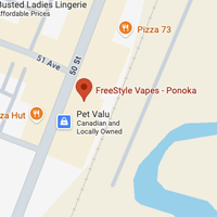 Google Maps - FreeStyle Vapes - Ponoka
