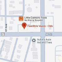 Google Map - FreeStyle Vapes - Olds