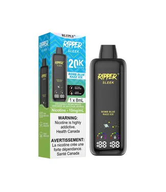 10mg disposable vape Ripper Sleek OHM:1.2Ω Category_Disposable Vuse Extra Green Apple