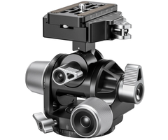 LeoFoto G4-LR Four Way Geared Head with Lever Release Clamp | Arca Compatible