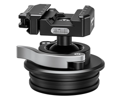 LeoFoto STB-75 X-Version Rapid Lever-Lock Outdoors Ball Head with Integrated 75mm Bowl Adapter | Arca & Picatinny