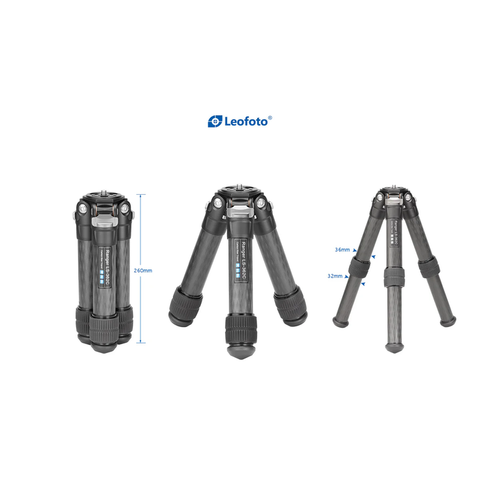 LeoFoto LS-362C Short Ranger Series Tripod Set