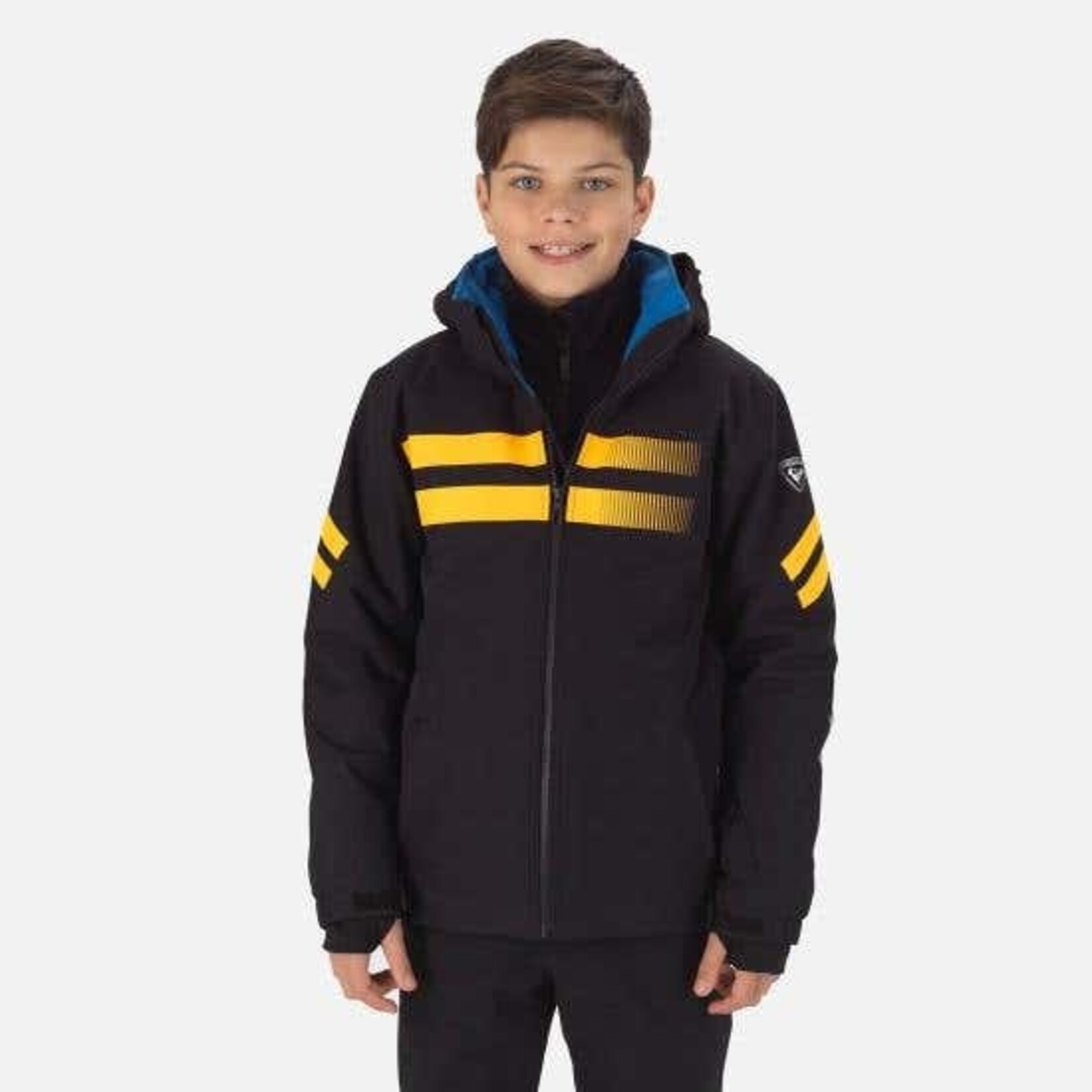 ROSSIGNOL ROSSIGNOL BOYS COURSE JACKET BLACK 12