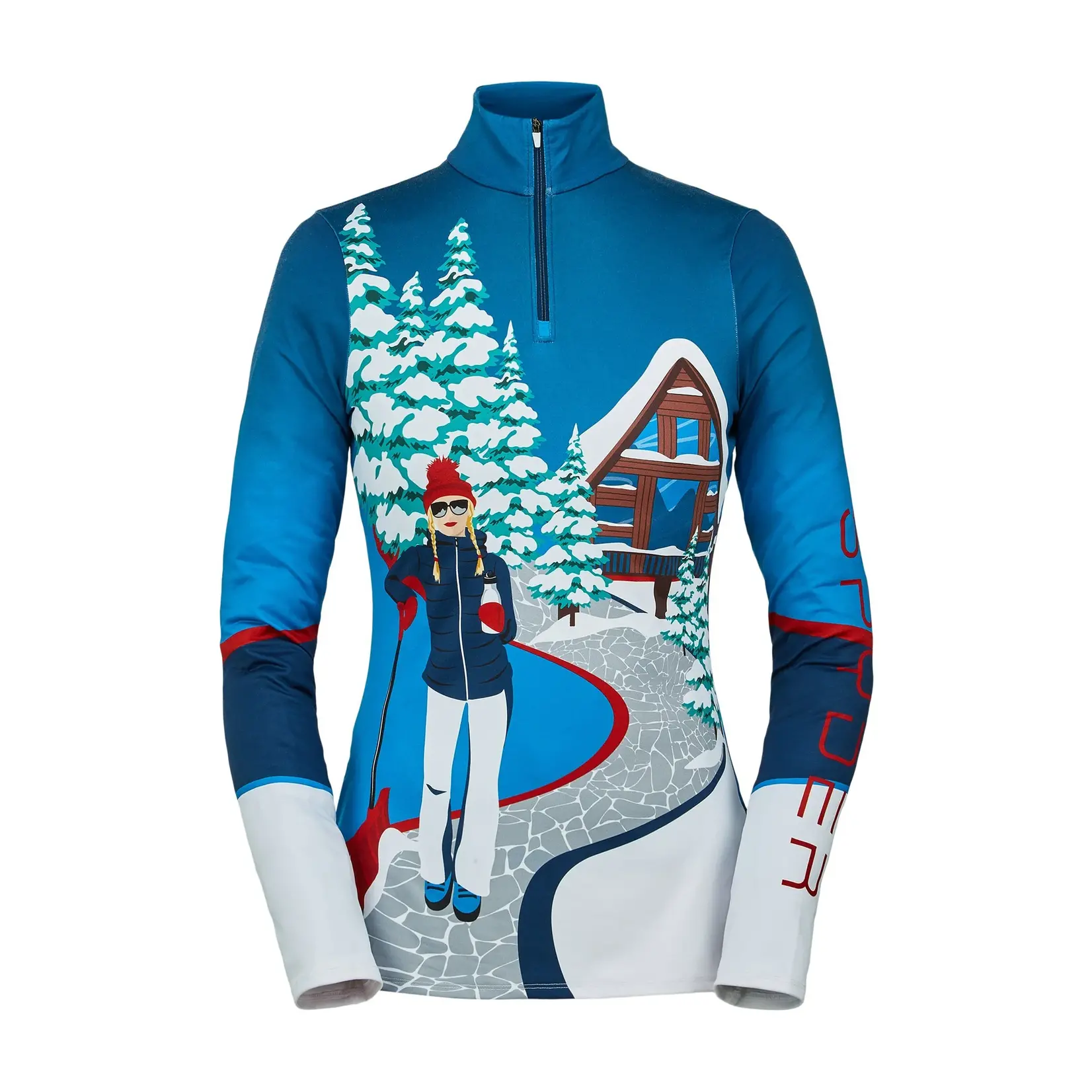 Spyder SPYDER LADIES CHILL TOP ABYSS XS
