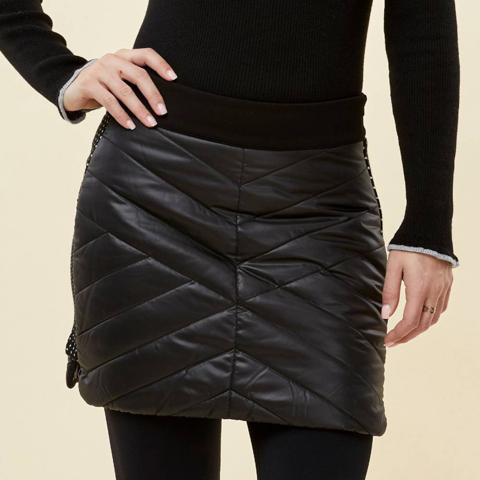 Krimson KRIMSON Carving Womens Skirt Black Large