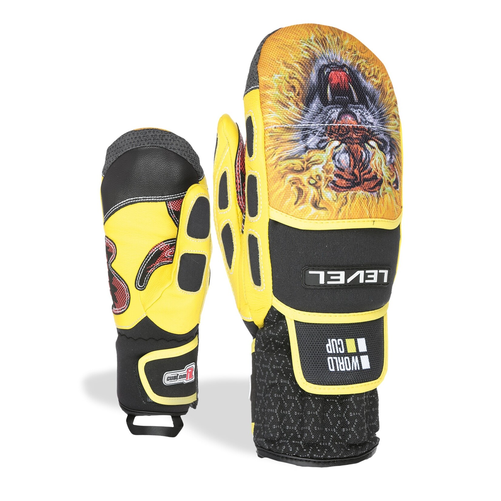 Level LEVEL JUNIOR WORLDCUP  CF MITT GOLDENROD  MEDIUM  (8)