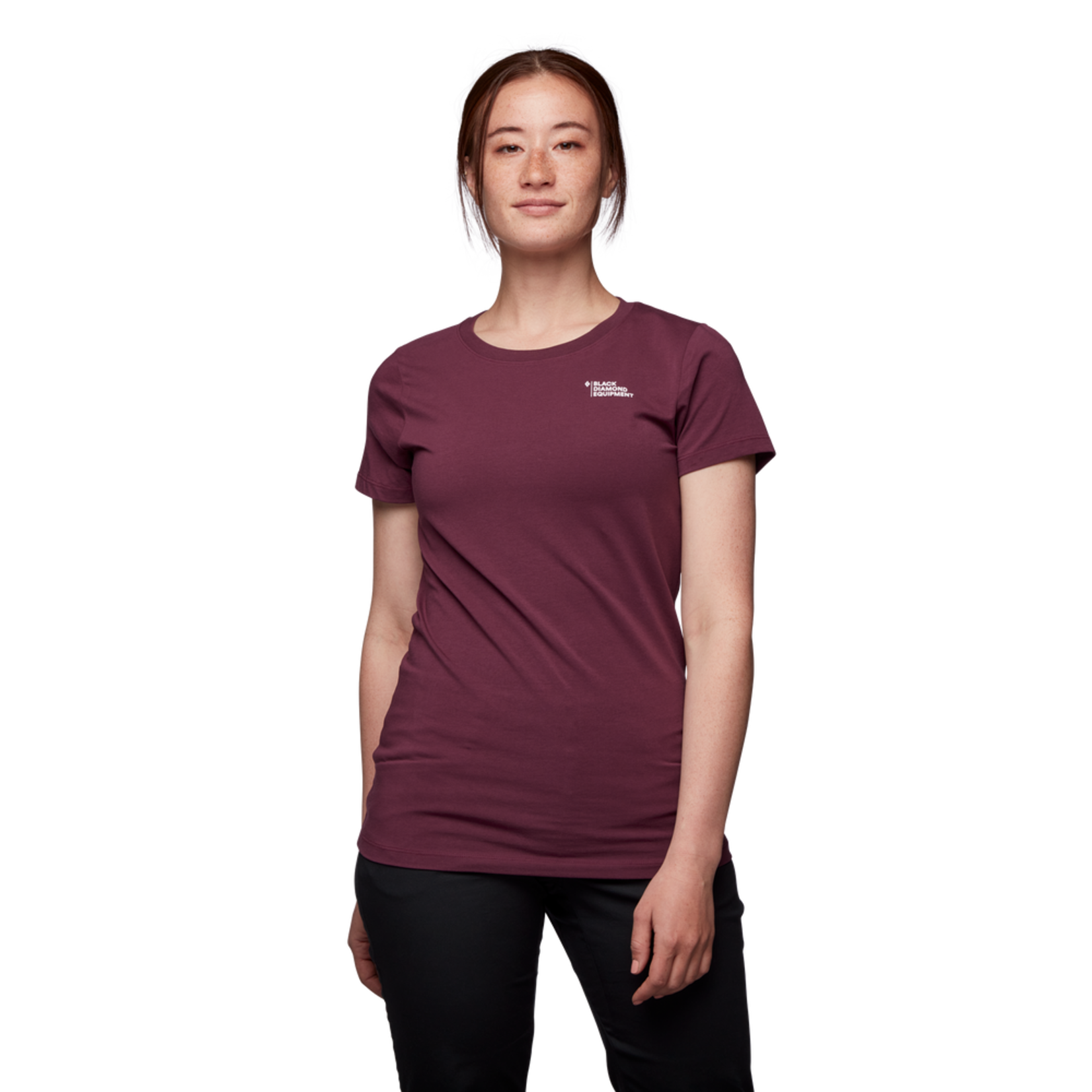 Black Diamond BLACK DIAMOND LADIES PEAKS SS TEE BLACKBERRY MEDIUM