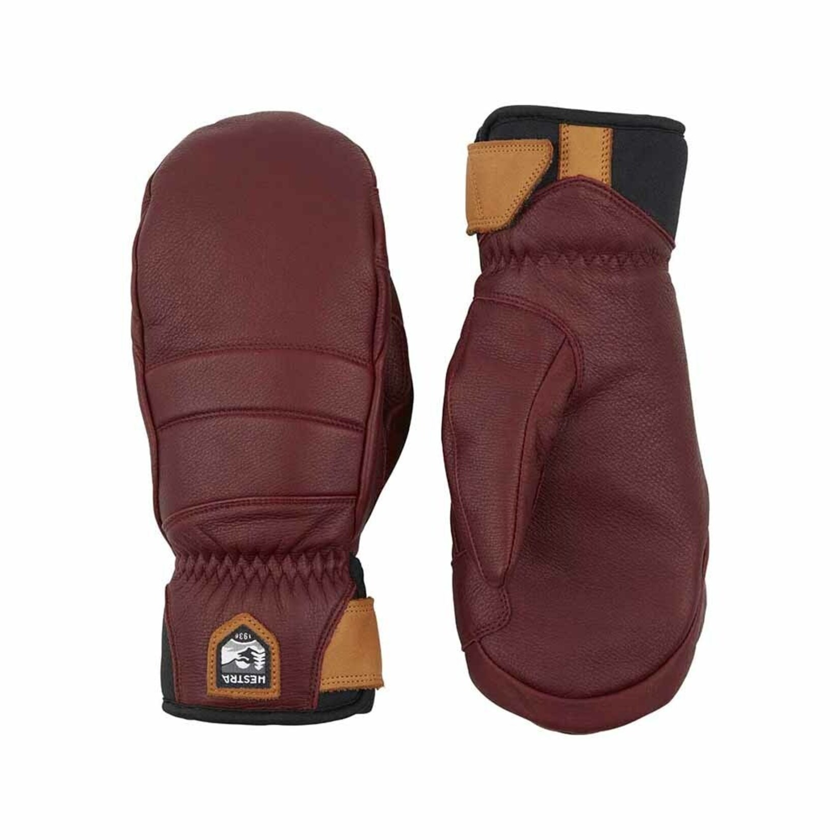 Hestra HESTRA LADIES FALL LINE MITT BORDEAUX LARGE (8)