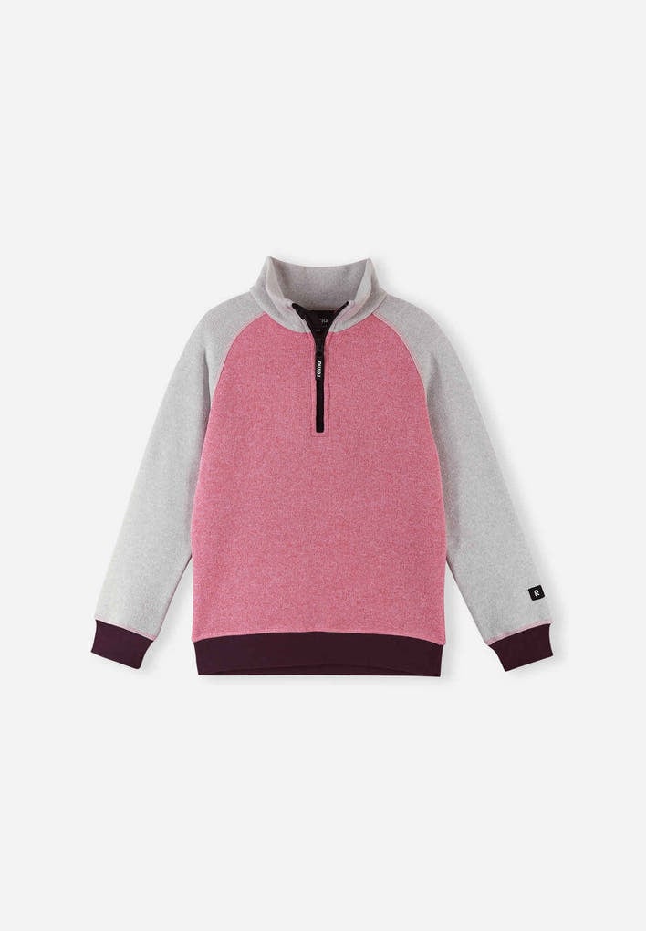 REIMA GIRLS NEULUS FLEECE SWEATER SUNSET PINK 8 SKI CELLAR SNOWBOARD