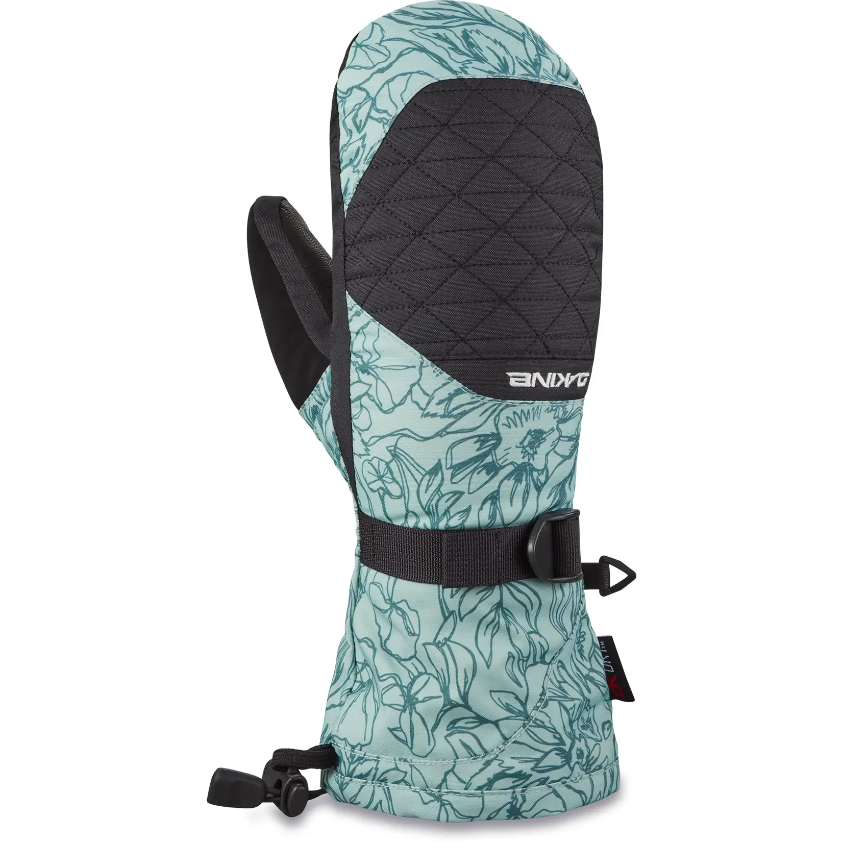 Dakine DAKINE LADIES LEATHER CAMINO MITT POPPY ICEBERG/GREY MEDIUM