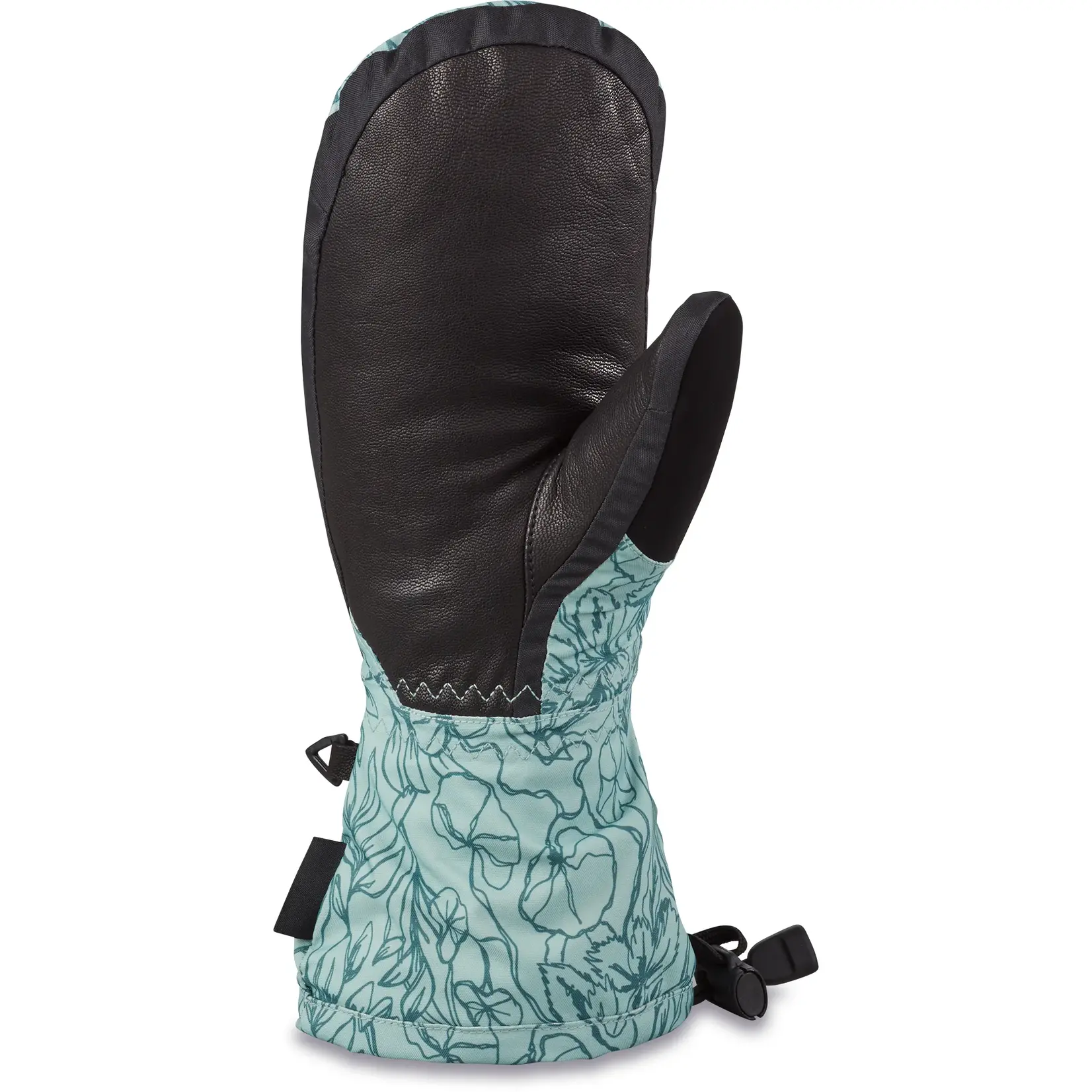 Dakine DAKINE LADIES LEATHER CAMINO MITT POPPY ICEBERG/GREY MEDIUM